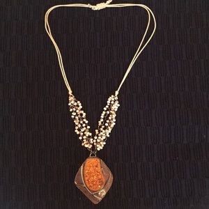 Handcrafted Metal Necklace